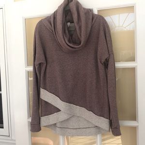 Mia & Tess Cowl neck top